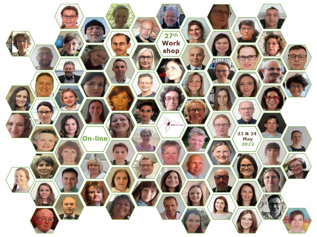 Group picture of participants EURL-Salmonella Workshop 2022